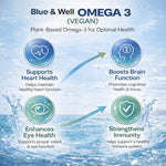 Vegan Omega 3 Blue & Well