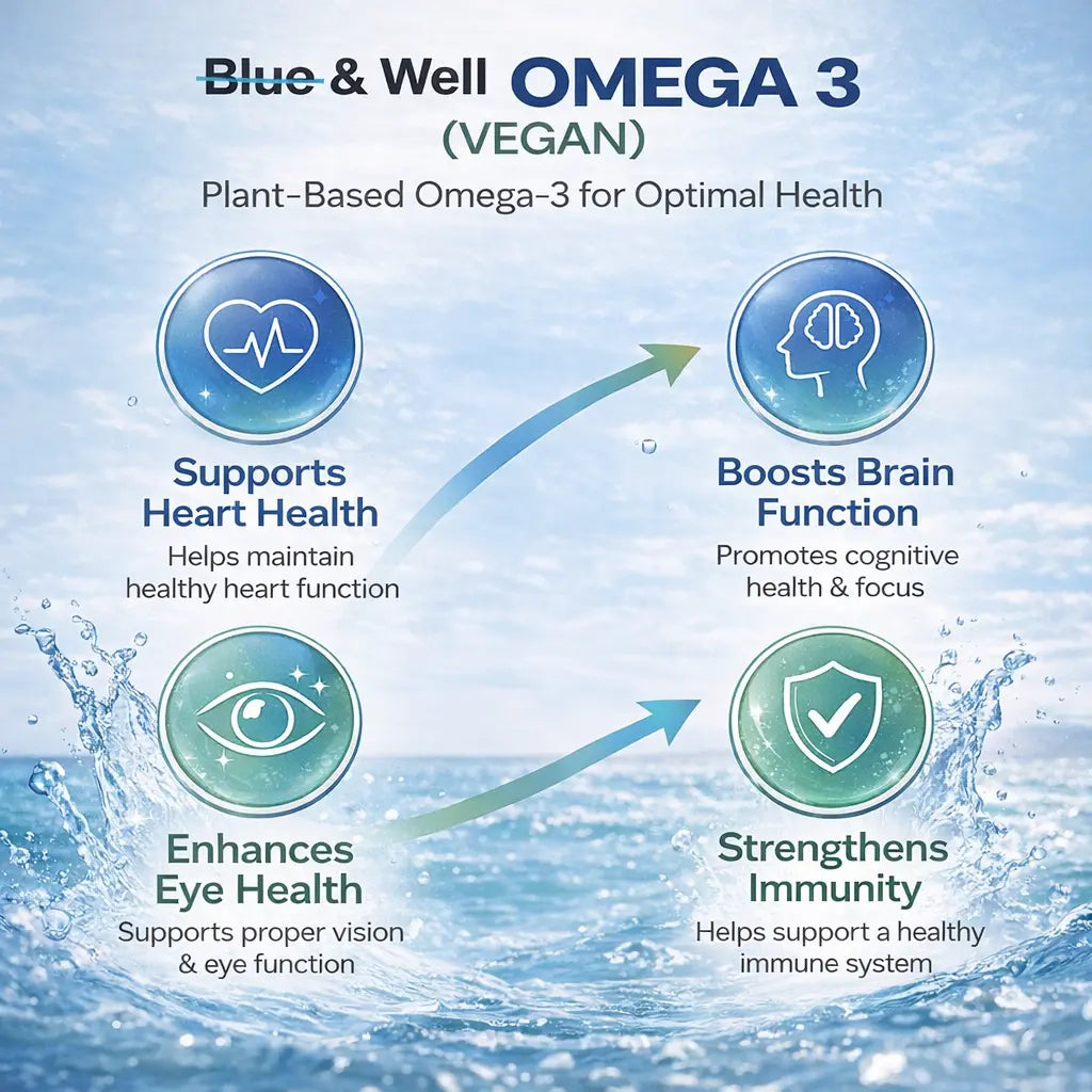 Vegan Omega 3 Blue & Well