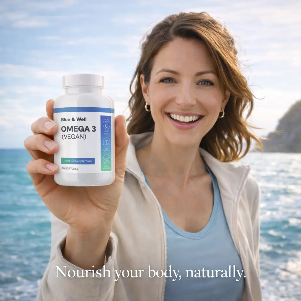 Vegan Omega 3 Blue & Well