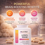 Lion's Mane Gummies Blue & Well