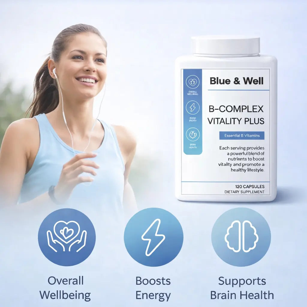 Vitamin B Complex Daily Blue & Well