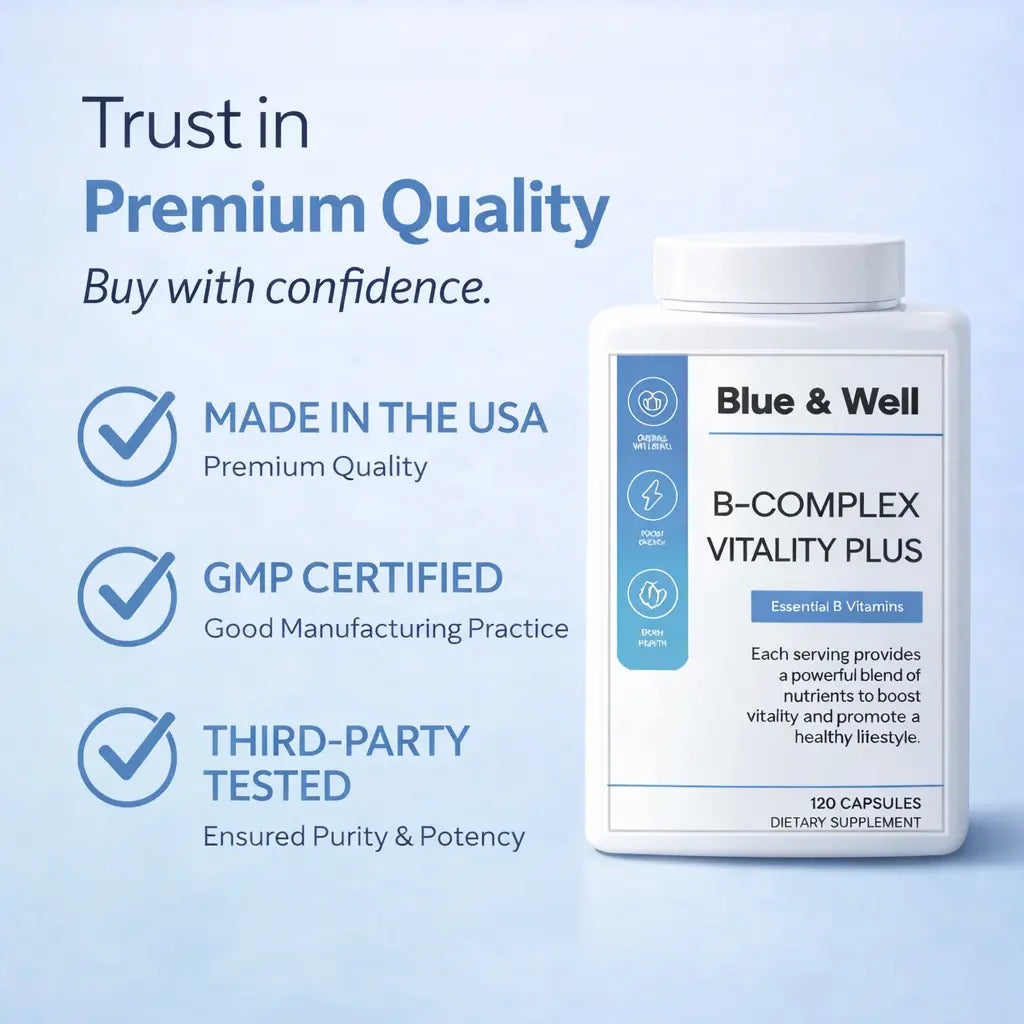Vitamin B Complex Daily Blue & Well