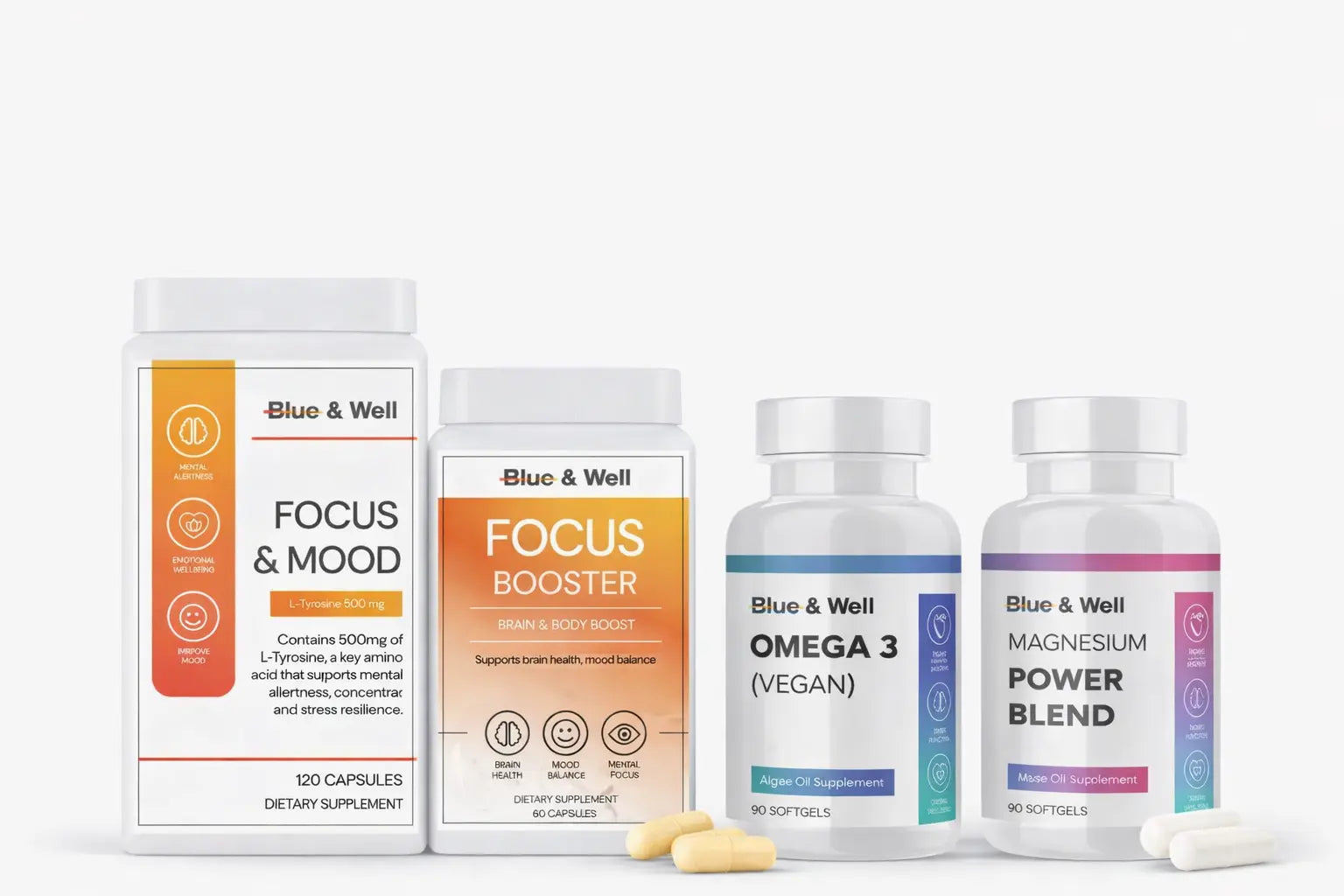 Executive Performance Stack Blue & Well