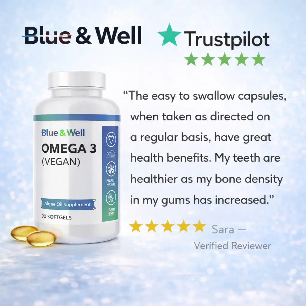 Vegan Omega 3 Blue & Well