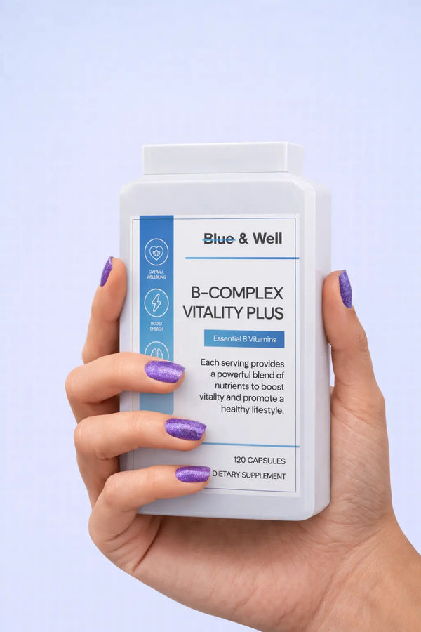 Vitamin B Complex Daily Blue & Well