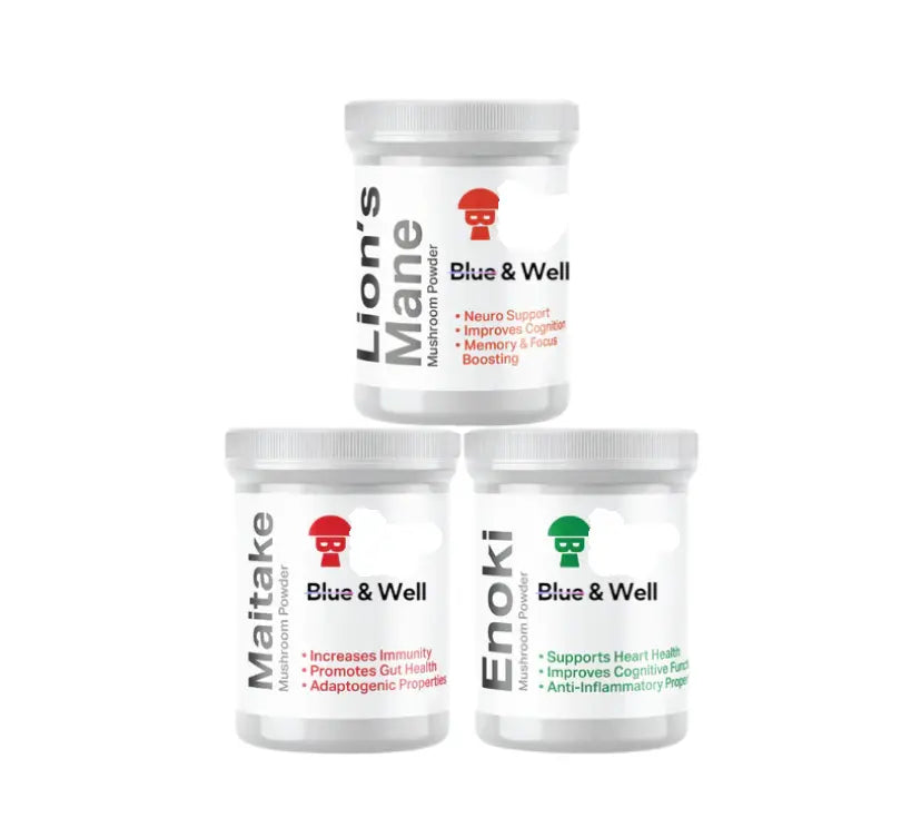 Brain Health Bundle - Powders - Blue & Well