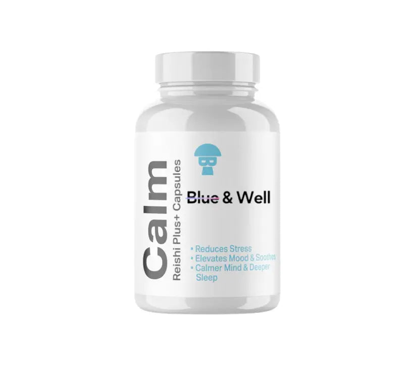 Calm | Reishi+ Capsules - Blue & Well