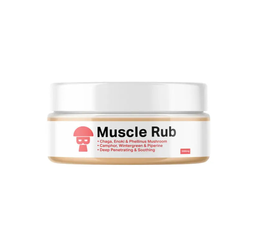 Mushroom Infused Muscle Rub - Blue & Well