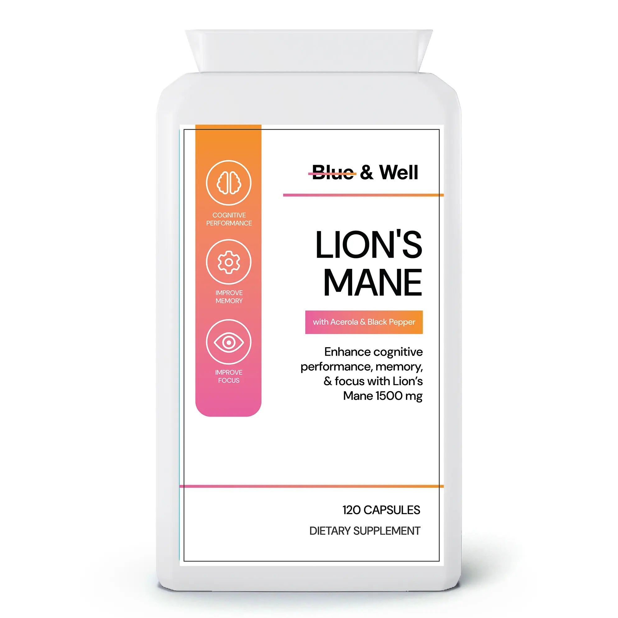 Organic Lion's Mane - Blue & Well